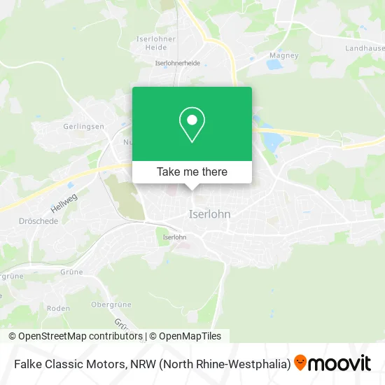 Карта Falke Classic Motors