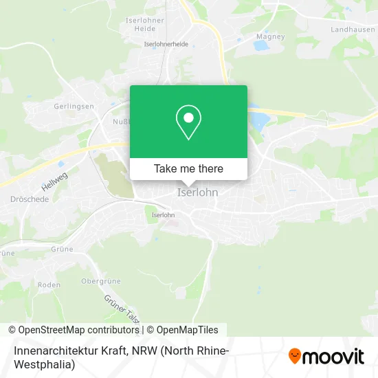 Innenarchitektur Kraft map