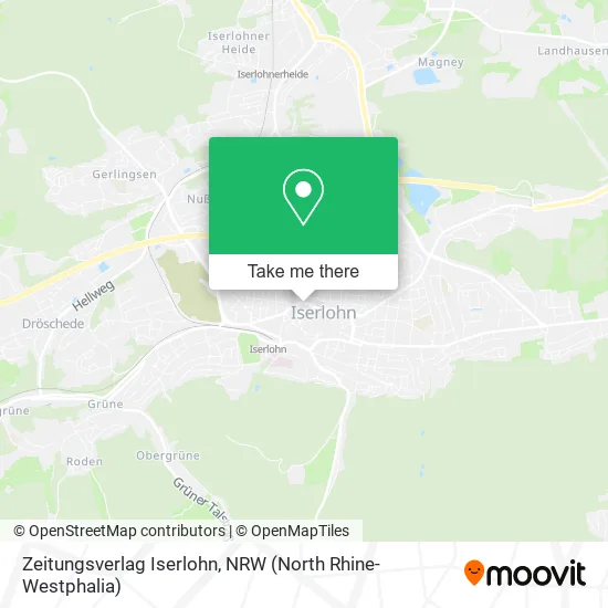 Карта Zeitungsverlag Iserlohn