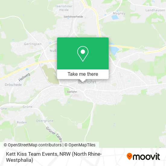 Карта Kett Kiss Team Events