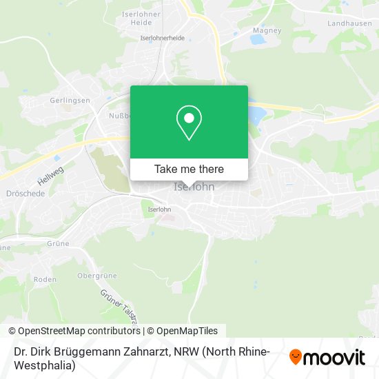 Dr. Dirk Brüggemann Zahnarzt map