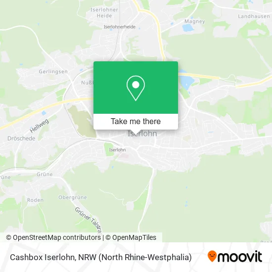 Карта Cashbox Iserlohn