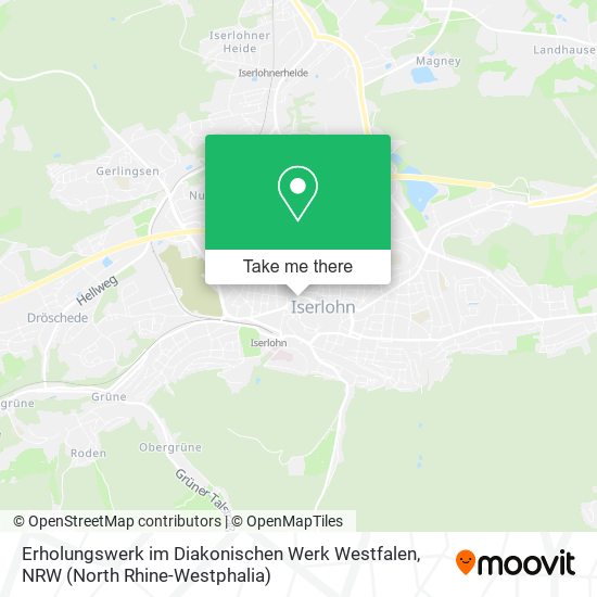 Erholungswerk im Diakonischen Werk Westfalen map