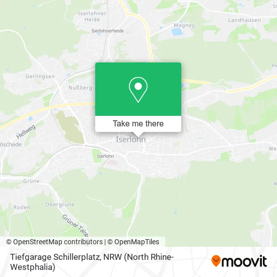 Карта Tiefgarage Schillerplatz