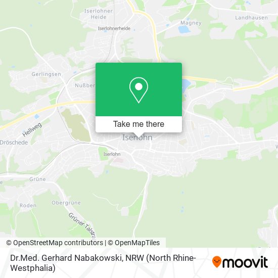 Dr.Med. Gerhard Nabakowski map