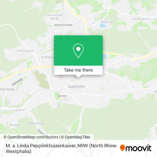 Карта M. a. Linda Pepplinkhuizenkaiser