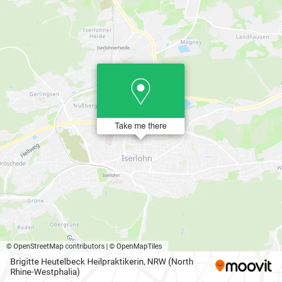 Карта Brigitte Heutelbeck Heilpraktikerin