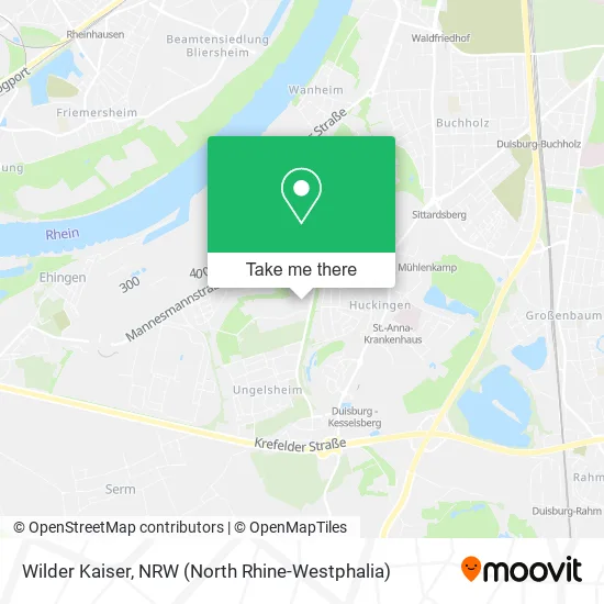 Карта Wilder Kaiser