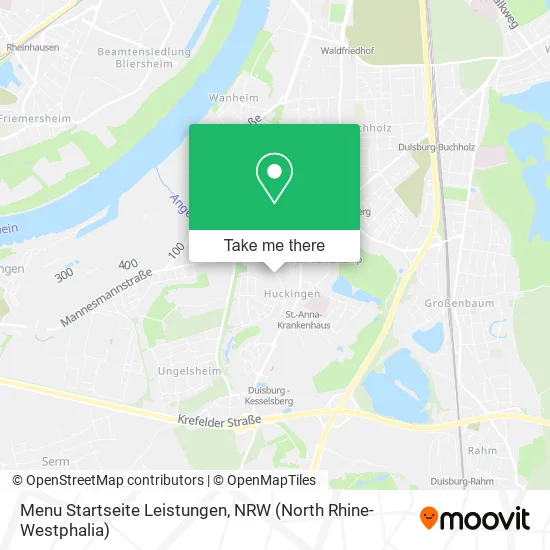 Карта Menu Startseite Leistungen