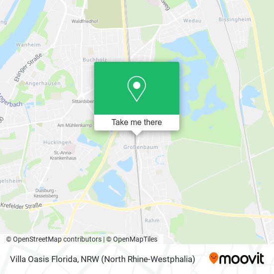 Villa Oasis Florida map