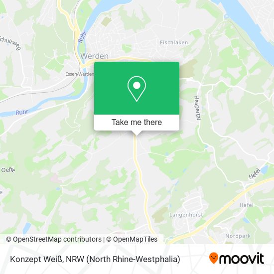 Konzept Weiß map