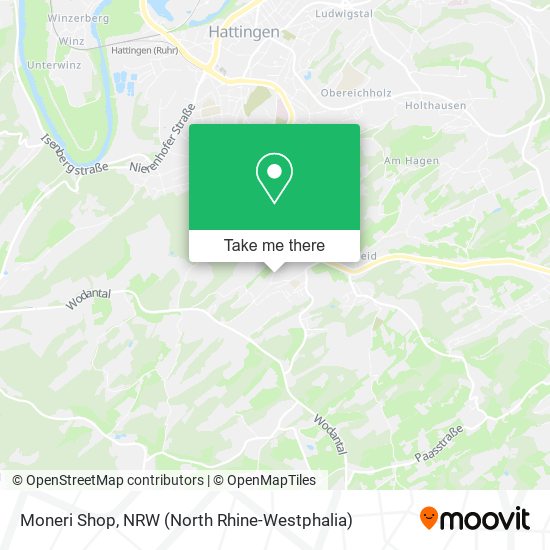 Moneri Shop map