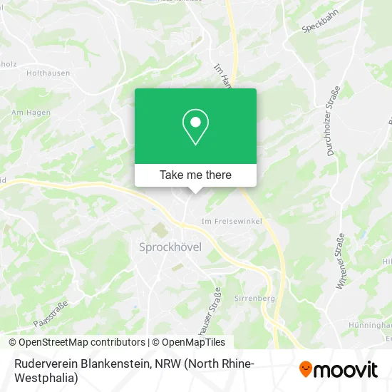 Карта Ruderverein Blankenstein