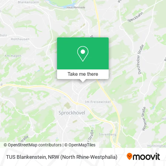 Карта TUS Blankenstein