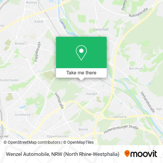 Карта Wenzel Automobile