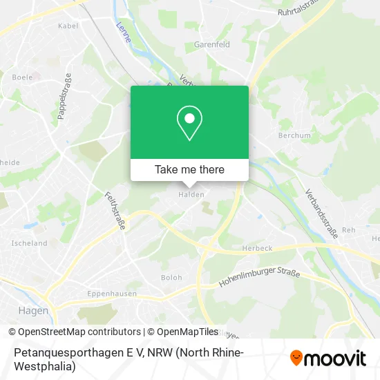 Карта Petanquesporthagen E V