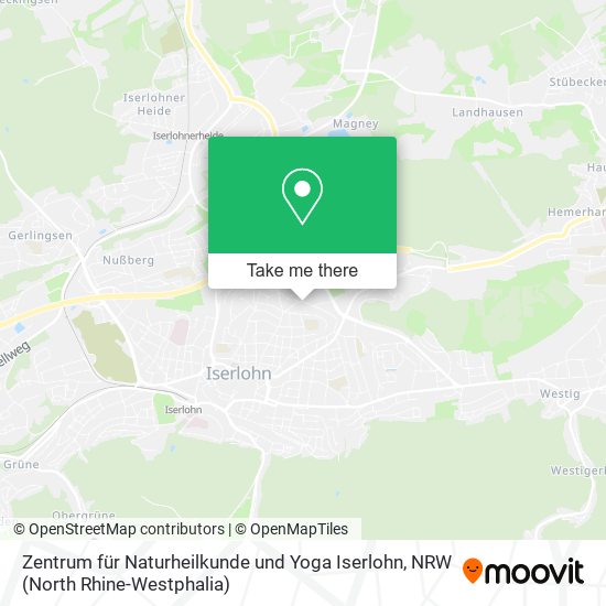 Zentrum für Naturheilkunde und Yoga Iserlohn map