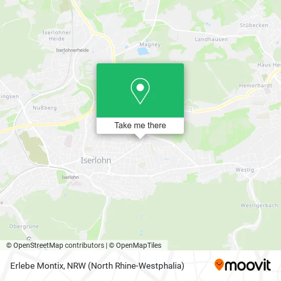 Карта Erlebe Montix