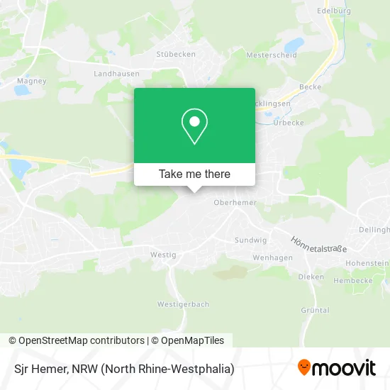 Карта Sjr Hemer