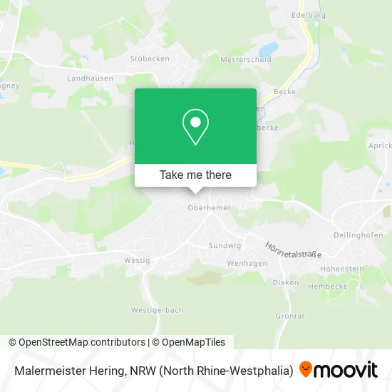 Карта Malermeister Hering