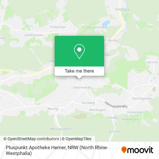 Pluspunkt Apotheke Hemer map