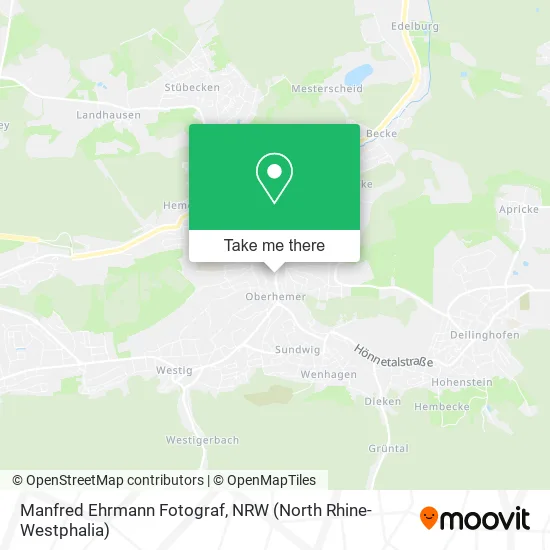 Manfred Ehrmann Fotograf map