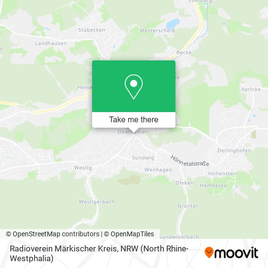 Radioverein Märkischer Kreis map