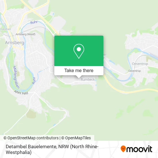 Карта Detambel Bauelemente