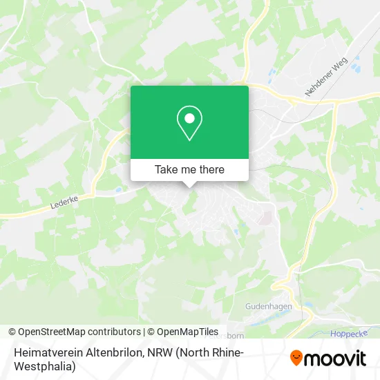 Heimatverein Altenbrilon map