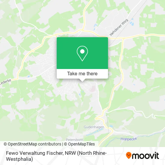 Карта Fewo Verwaltung Fischer