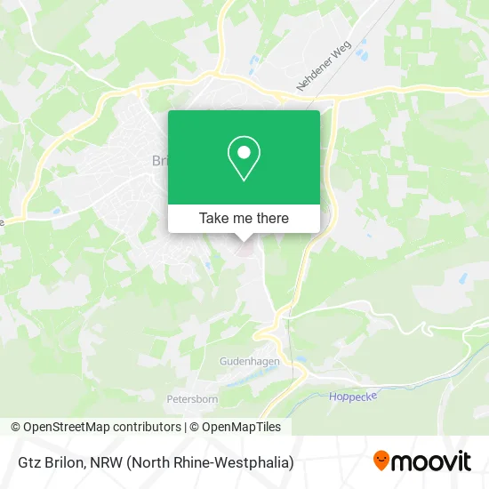 Карта Gtz Brilon