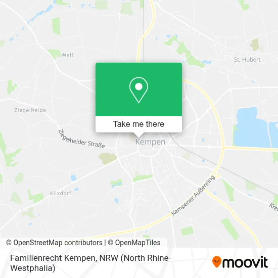 Familienrecht Kempen map