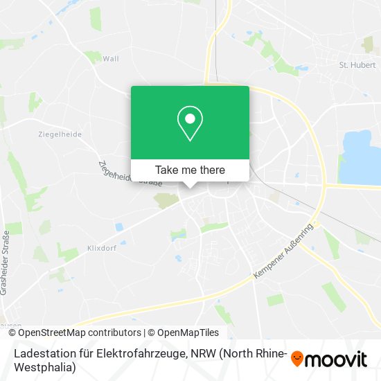 Ladestation für Elektrofahrzeuge map