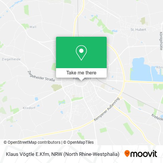 Klaus Vögtle E.Kfm map