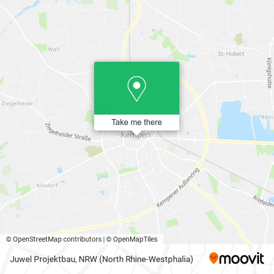 Карта Juwel Projektbau
