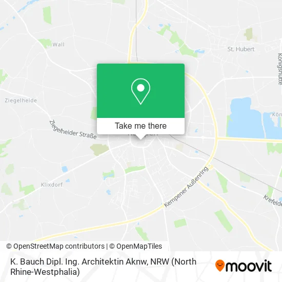 Карта K. Bauch Dipl. Ing. Architektin Aknw