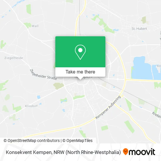 Карта Konsekvent Kempen