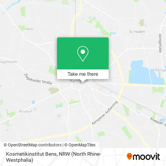 Kosmetikinstitut Bens map