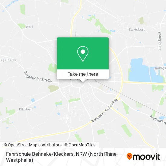 Карта Fahrschule Behneke/Kleckers