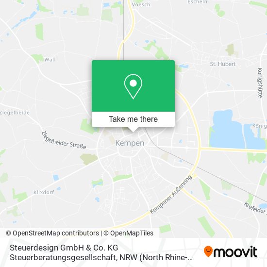 Steuerdesign GmbH & Co. KG Steuerberatungsgesellschaft map