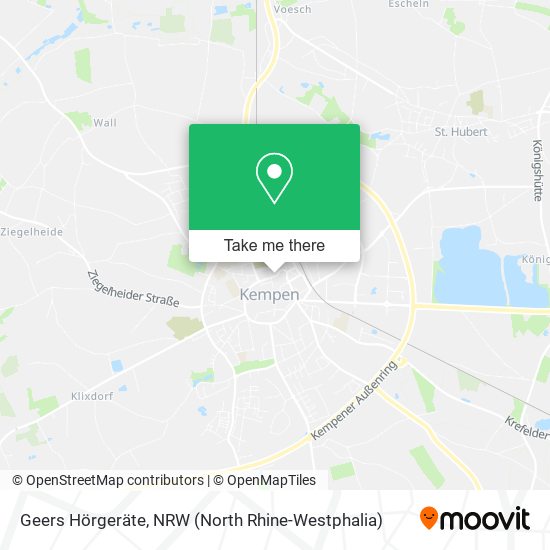 Geers Hörgeräte map