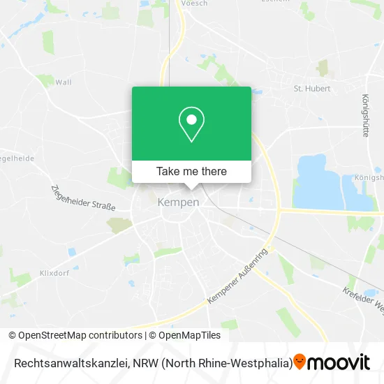 Карта Rechtsanwaltskanzlei