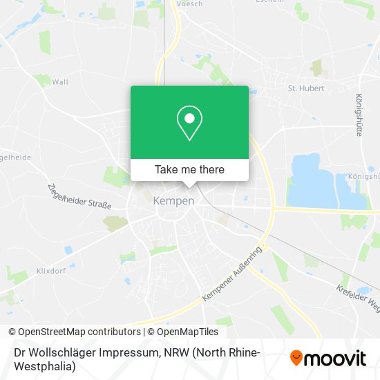 Dr Wollschläger Impressum map