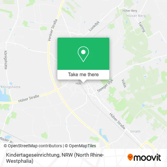 Карта Kindertageseinrichtung