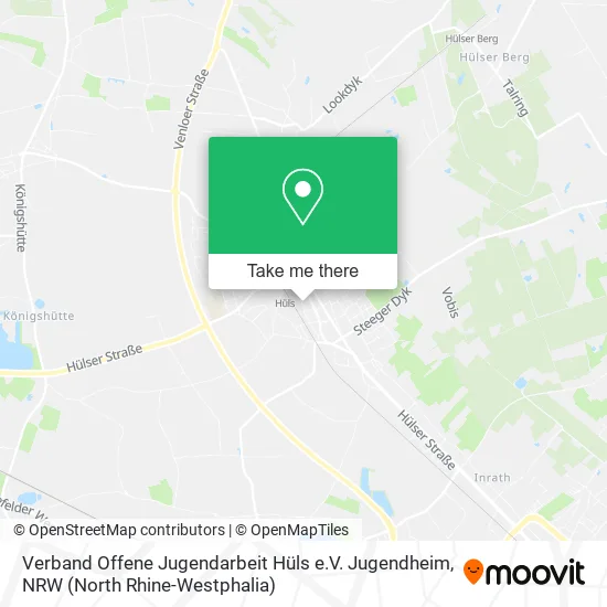 Verband Offene Jugendarbeit Hüls e.V. Jugendheim map