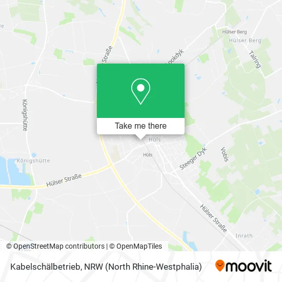 Карта Kabelschälbetrieb