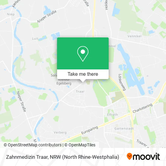 Карта Zahnmedizin Traar