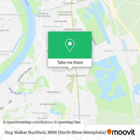 Карта Dog Walker Buchholz