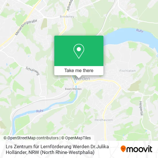 Lrs Zentrum für Lernförderung Werden Dr.Julika Holländer map