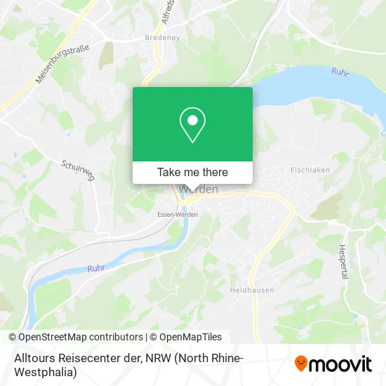 Карта Alltours Reisecenter der